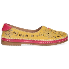 Scarpe in pelle Filippo DP1224/20 Yl Giallo