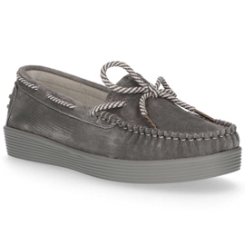 Scarpe in pelle Filippo DP1200/20 Gr grigio