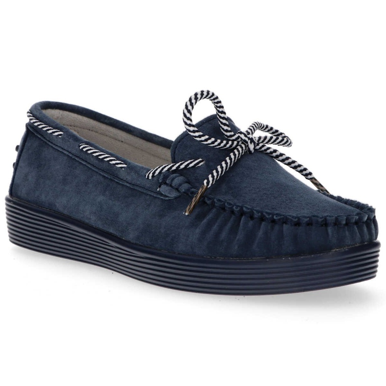 Mocassini in pelle Filippo DP1200/20 Nv blu navy