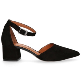Sandali Filippo 1515 in camoscio nero