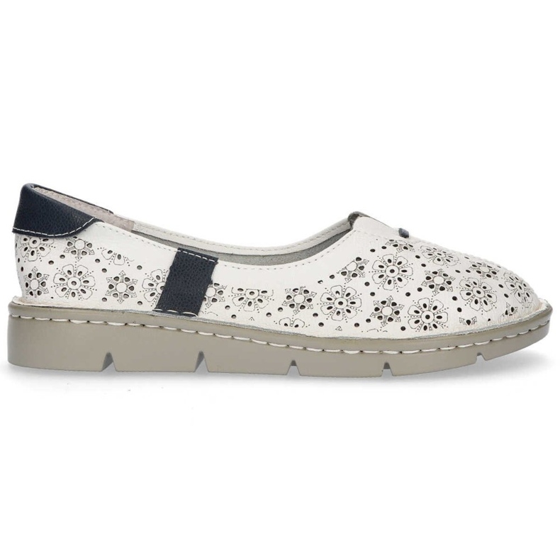 Scarpe in pelle Filippo DP1339 / 20 Wh bianco bianca
