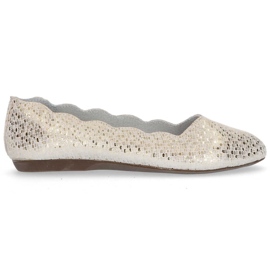 Ballerine in pelle Filippo DP1336/20 Go golden d'oro giallo