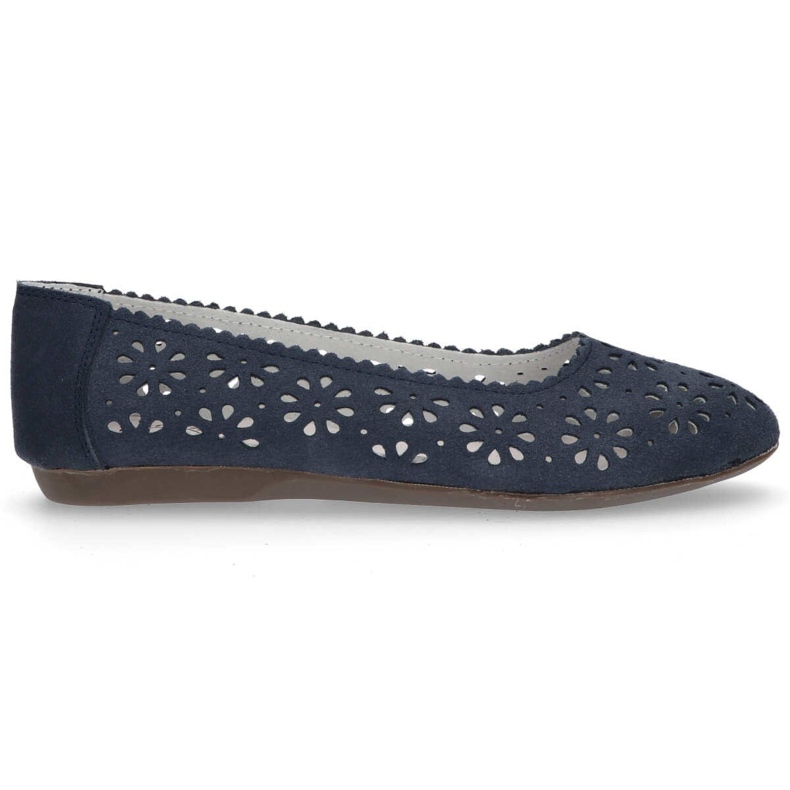 Scarpa in pelle Filippo DP680/20 Nv blu navy