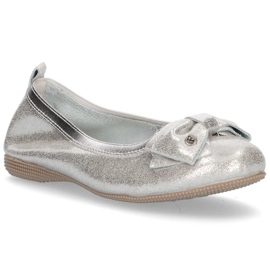 Ballerine in pelle Filippo DP1409/20 Si argento grigio