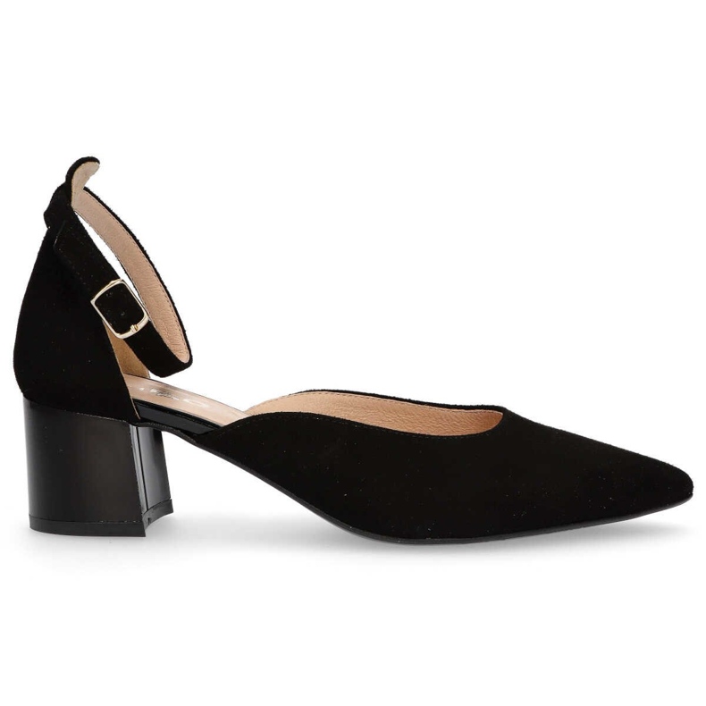 Décolleté Filippo F272 in camoscio nero