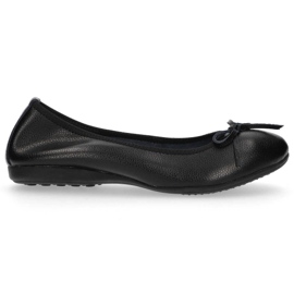 Ballerine in pelle Filippo DP038/20 Bk nere nero