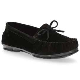 Mocassini in pelle Filippo DP1204/20 Bk nero