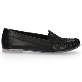Mocassini Filippo 10016 Tejus nero + Serpente Nero