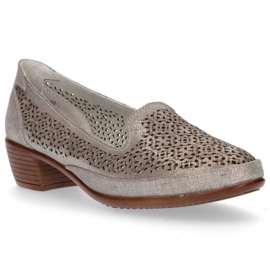 Scarpe in pelle Filippo DP1405/20 Gr grigio