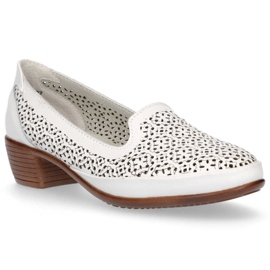 Scarpe in pelle Filippo DP1405 / 20 Wh bianco