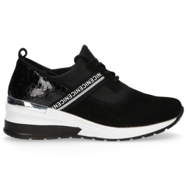 Sneakers in pelle Filippo DP1388/20 Bk nere nero