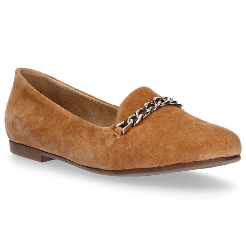 Mocassini in pelle Filippo DP1219/20 Ca Camel marrone