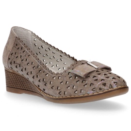 Scarpe in pelle Filippo DP752/20 Gr grigio