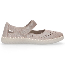 Scarpe in pelle Filippo DP1262/20 Si argento d'argento
