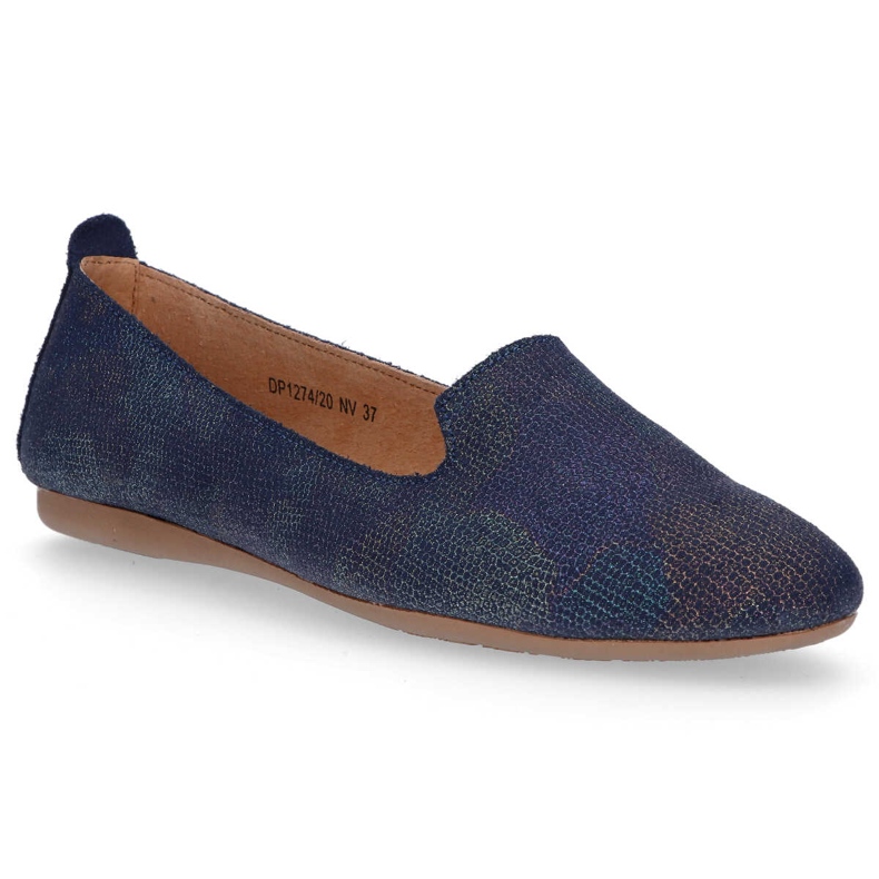 Signori in pelle Filippo DP1274/20 Nv blu navy