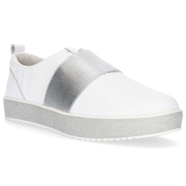 Scarpa in pelle Filippo DP1259/20 Wh bianca