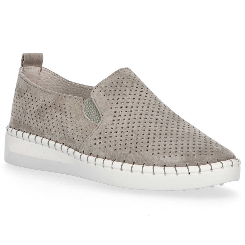 Scarpe in pelle Filippo DP063/20 Gr grigio