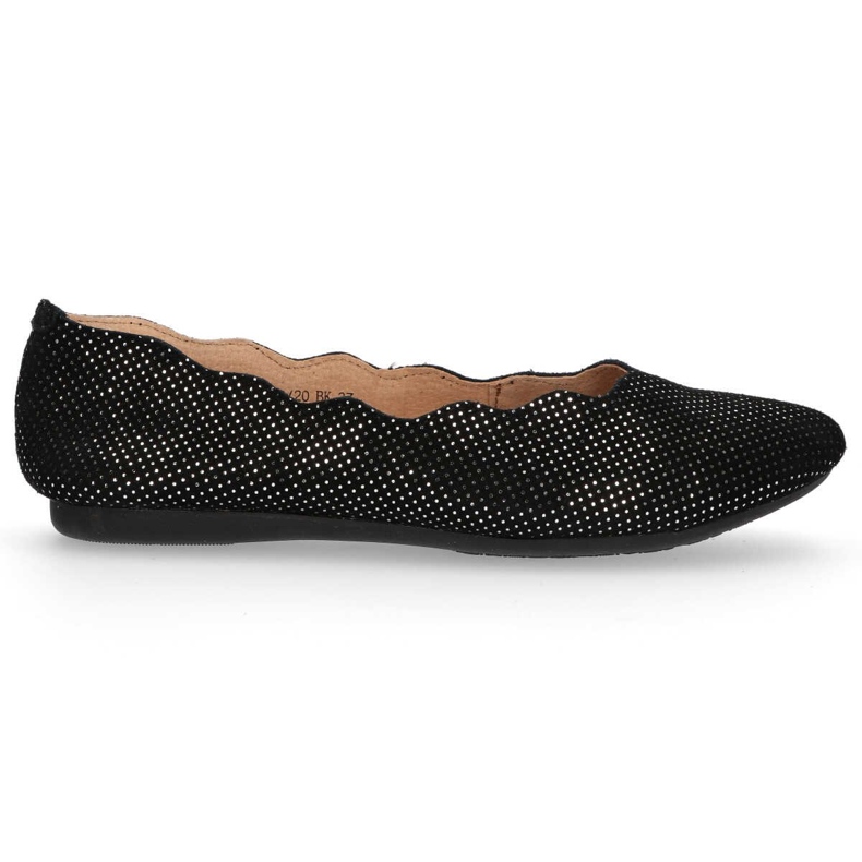 Ballerine in pelle Filippo DP1260/20 Bk nere nero