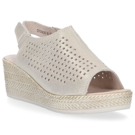 Filippo DS1249/20 Si sandali argento beige grigio
