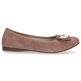 Ballerine in pelle Filippo DP1216/20 Sd sabbia beige marrone