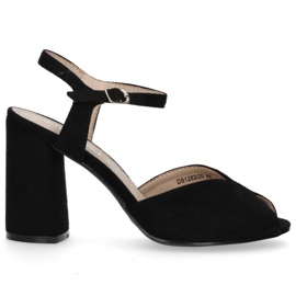 Filippo DS1282/20 Bk Sandali neri nero