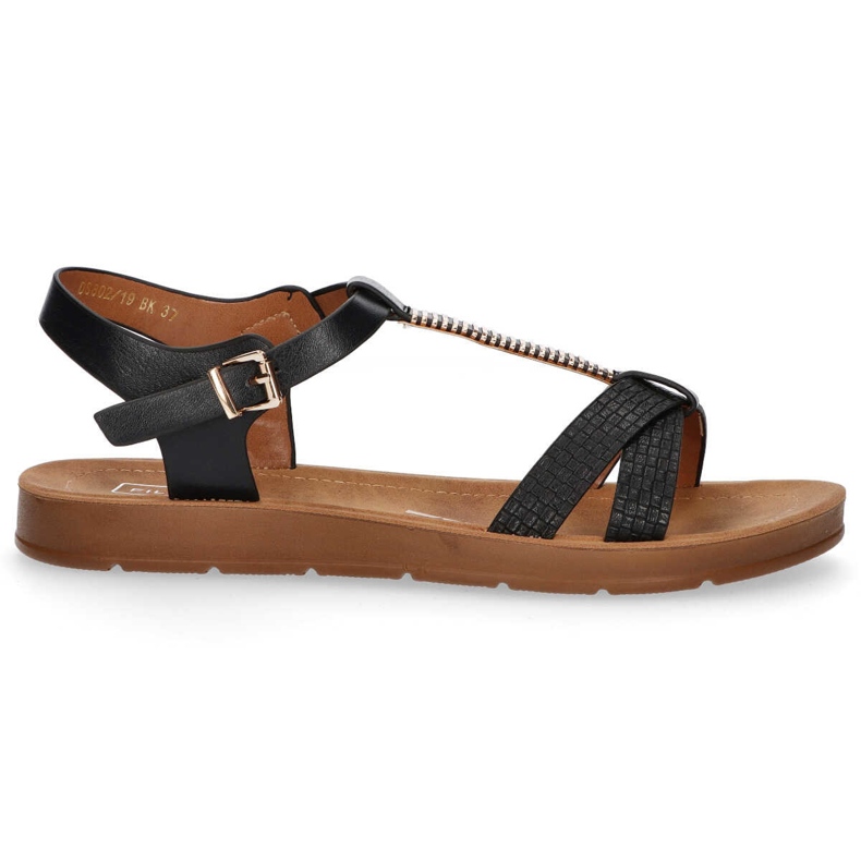 Filippo DS802 / 20 Bk Sandali neri nero
