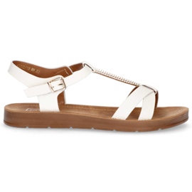 Filippo DS802 / 20 Wh Sandali bianchi bianco marrone