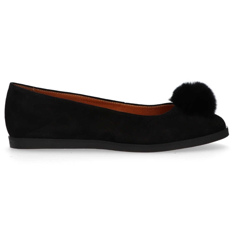 Ballerina Filippo 1320 Camoscio Nero