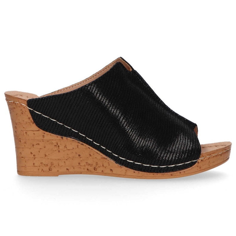 Ciabatte in pelle Filippo DK786 / 20 Bk nere nero
