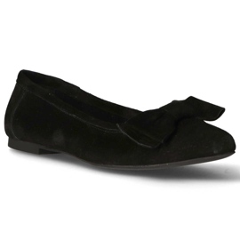 Ballerine in pelle Filippo DP1329/20 Bk nere nero