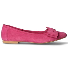 Ballerine in pelle Filippo DP1329/20 Fh rosa