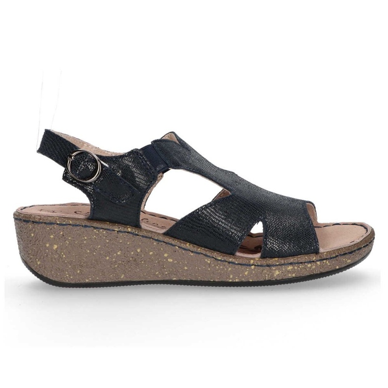 Sandali in pelle Filippo DS097/18 Nv blu navy
