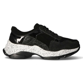 Sneakers Filippo DP1519/20 Bk nere nero