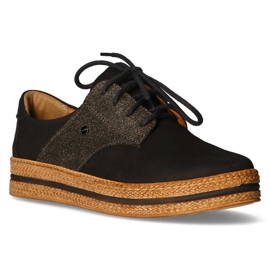 Scarpa in pelle Filippo 10123 nera nero
