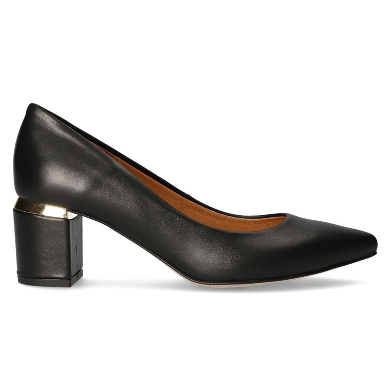 Décolleté Filippo Premium 2047 Black Lico nero