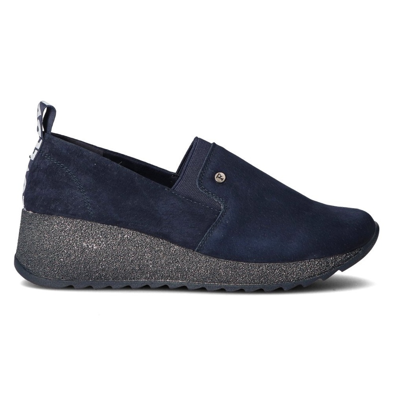 Sneakers in pelle Filippo DP1500/20 Nv T blu navy