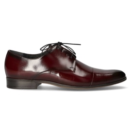 Scarpa in pelle Filippo 1331 bordeaux rosso