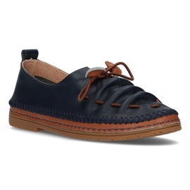 Scarpa in pelle Filippo DP2058/21 Nv blu navy