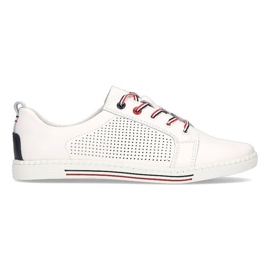 Scarpa in pelle Filippo DP008/21 Wh bianca