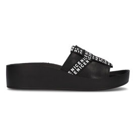 Ciabatte in pelle Filippo DK2061/21 Bk nere nero