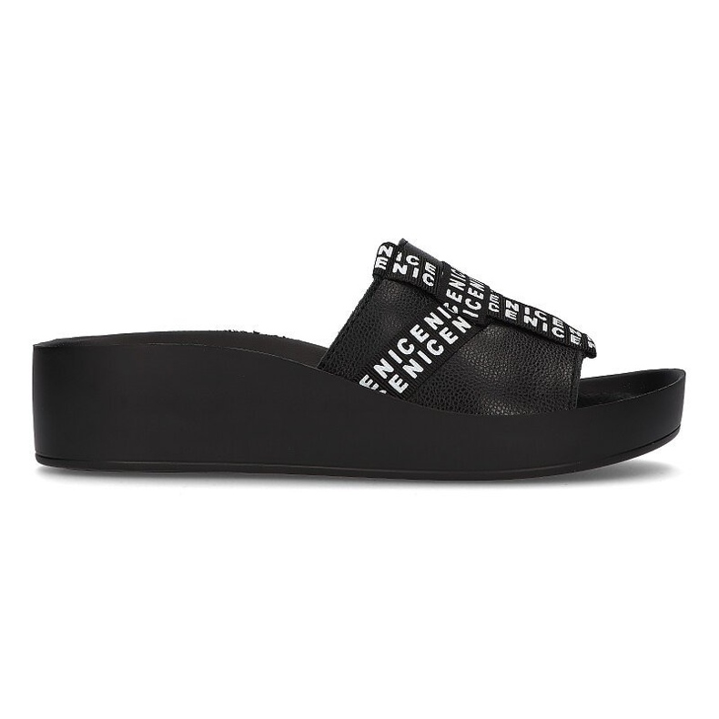 Ciabatte in pelle Filippo DK2061/21 Bk nere nero