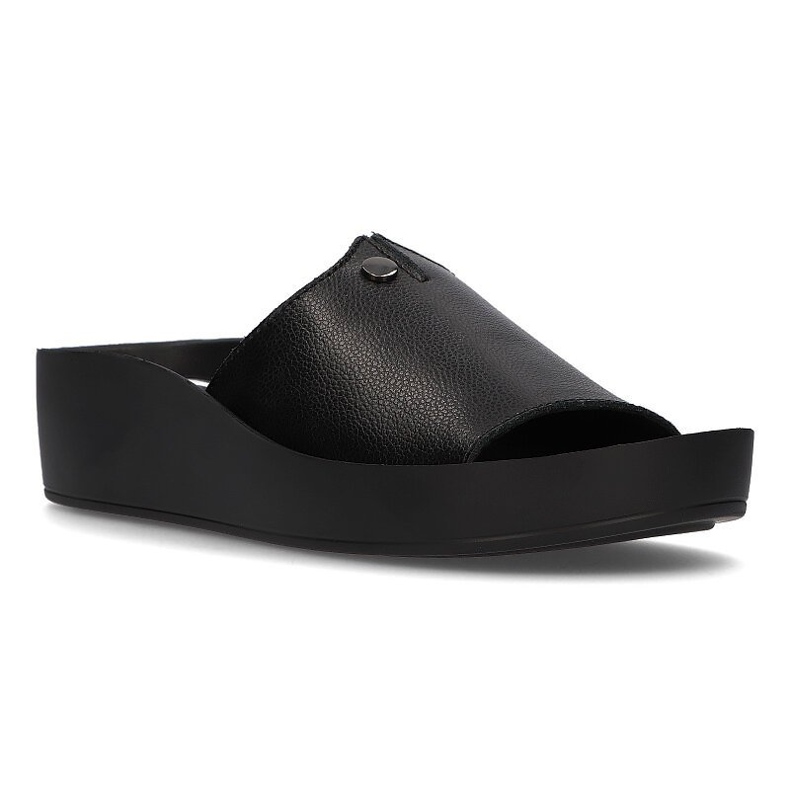 Ciabatte in pelle Filippo DK2059 / 21 Bk nere nero