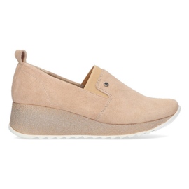 Sneakers in pelle Filippo DP1500/21 Be beige