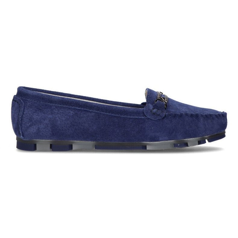 Mocassini in pelle Filippo DP1202/21 Bl blu