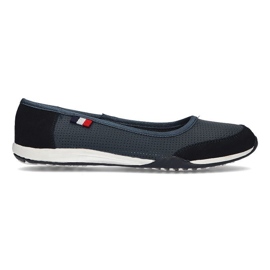 Scarpa in pelle Filippo DP142/21 Nv blu navy