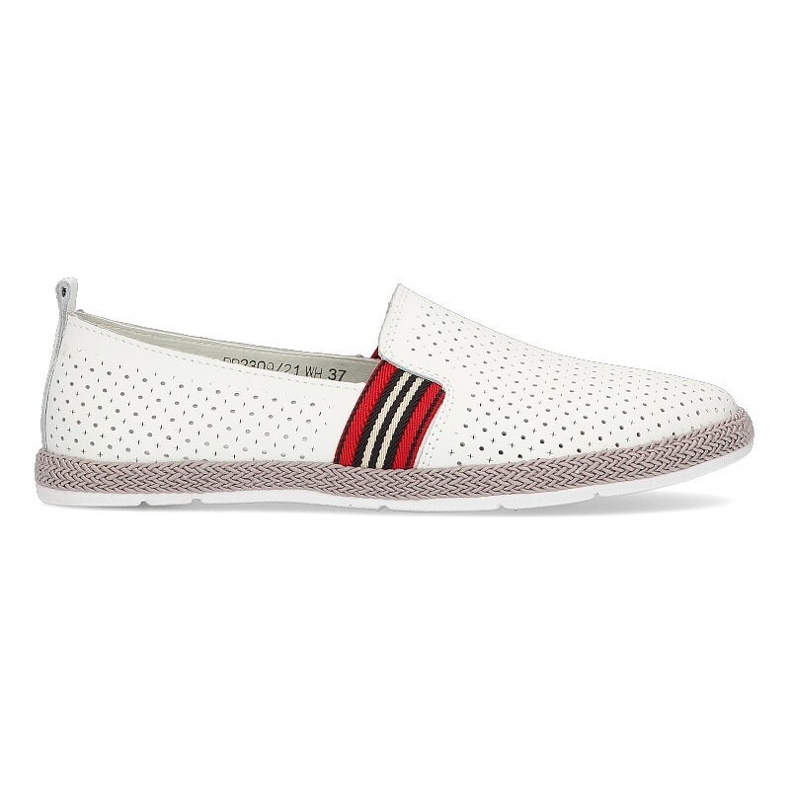 Scarpa in pelle Filippo DP2309/21 Wh bianca