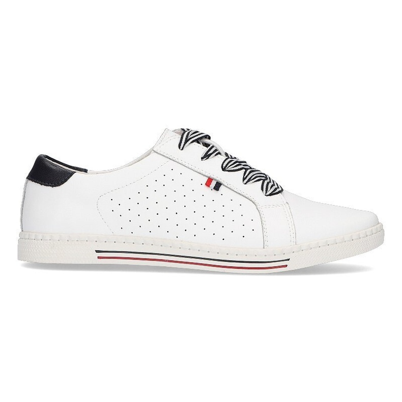 Scarpa in pelle Filippo DP2154/21 Wh bianca