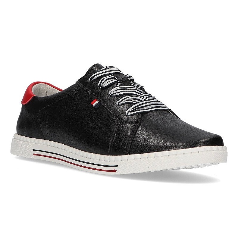 Scarpe in pelle Filippo DP2154/21 Bk nero