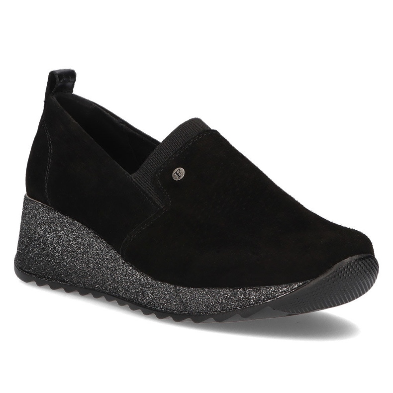 Sneakers in pelle Filippo DP1500/21 Bk nere nero