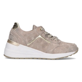 Sneakers in pelle Filippo DP2003/21 Go oro d'oro